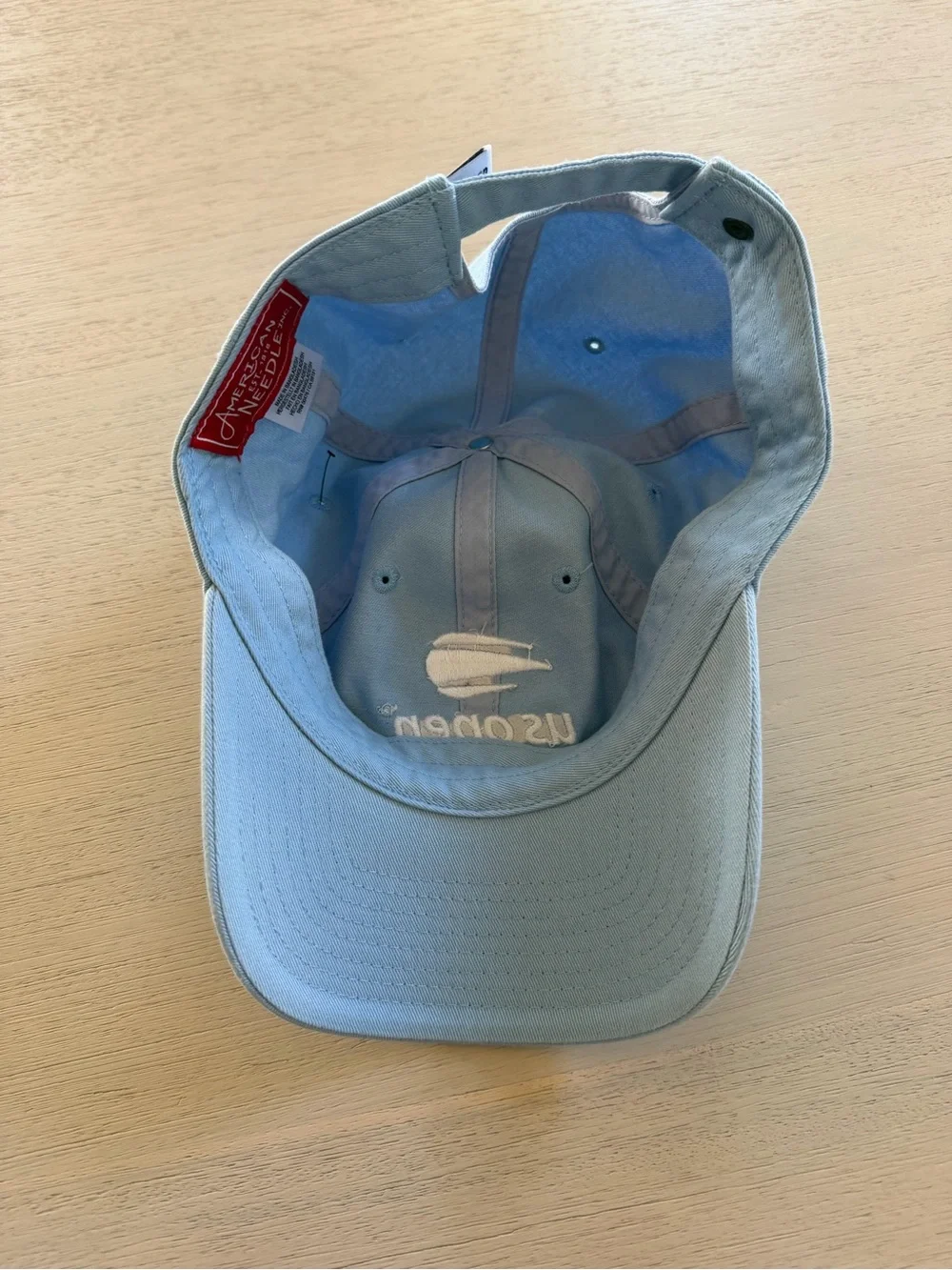 NWT | American Needle US Open 2025 Washed Slouch Hat | Light Blue